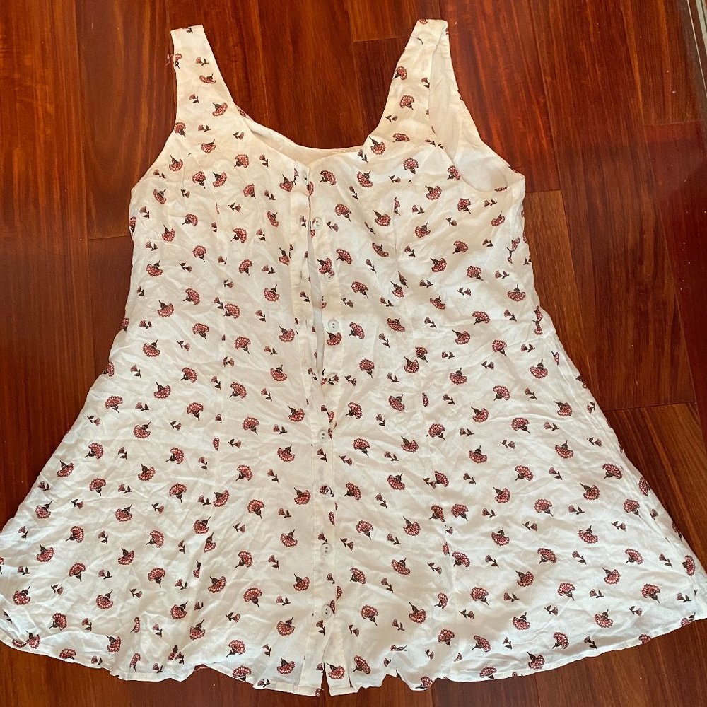 White Floral Dress